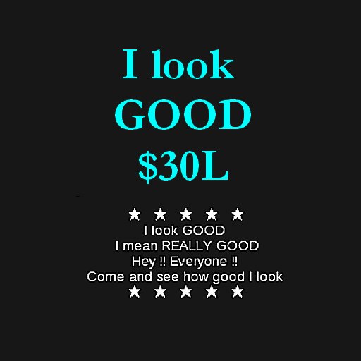 I Look Good Gesture Boxed