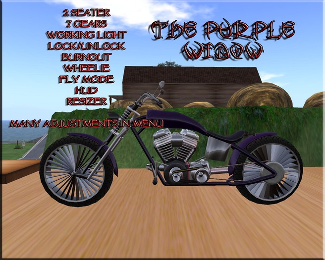 The Purple Widow Bike