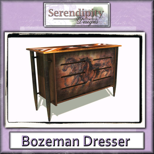 Second Life Marketplace Serendipity Designs Bozeman Dresser