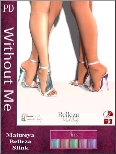 PD ~ Sales Bag - Without Me Heels