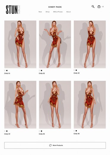 STUN - Pose Pack Collection Bento 'Cindy' #81