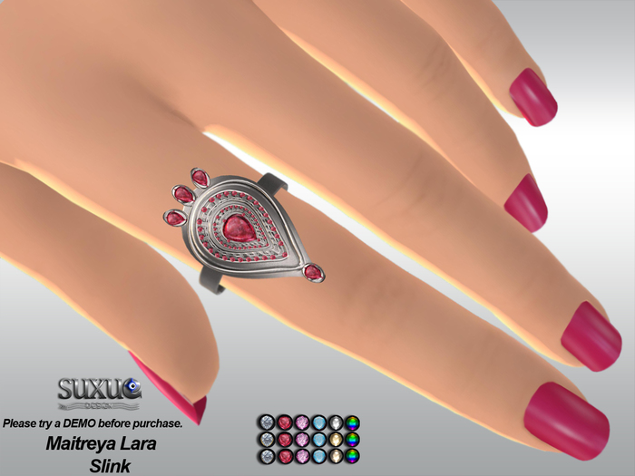 [SuXue Mesh] Bento Rigged Ring su5, Maitreye Lara, Slink
