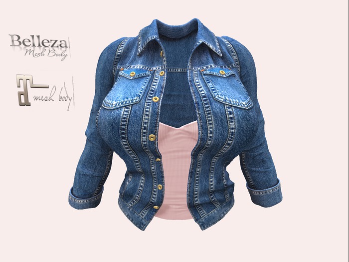 MALAKIANA CHAQUETA CON TOP ROSA FREYA Y LARA 0510 (pontelo)