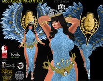 FANTASIA MISS ARGENTINA-BELL-MAITRE-SLINK-TONIC-EBODY-MOJO FOX