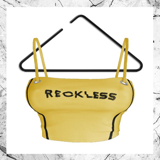 SEUL - Reckless Top - Yellow