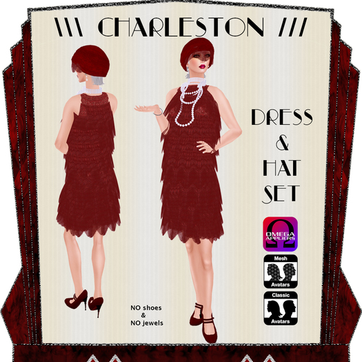 Red Charleston Swing Set [with Omega appliers] :.C!L.:
