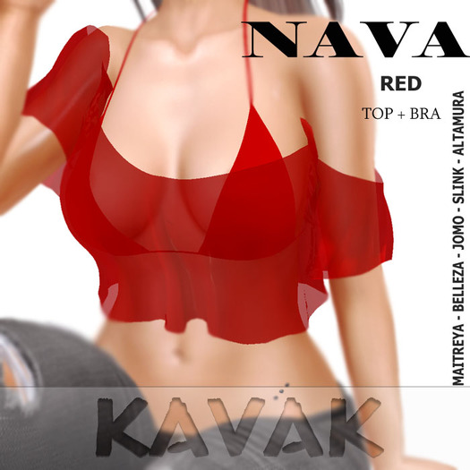 KAVAK - Nava Top RED