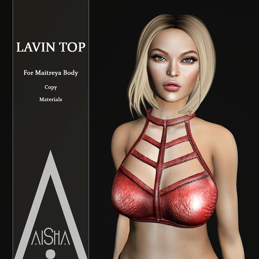 .AiShA. Lavin Top Red 