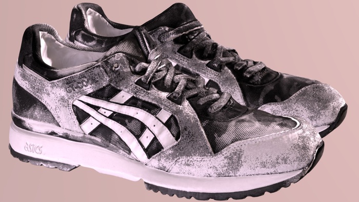 Used Sneakers Photoscan Mesh Sport Shoes  