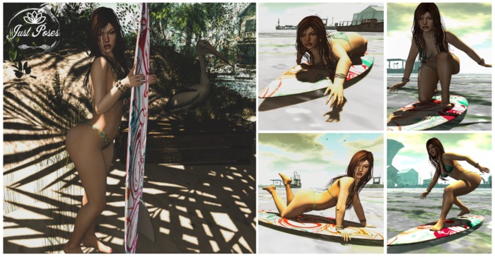 {JP} Surfboard Girls Set