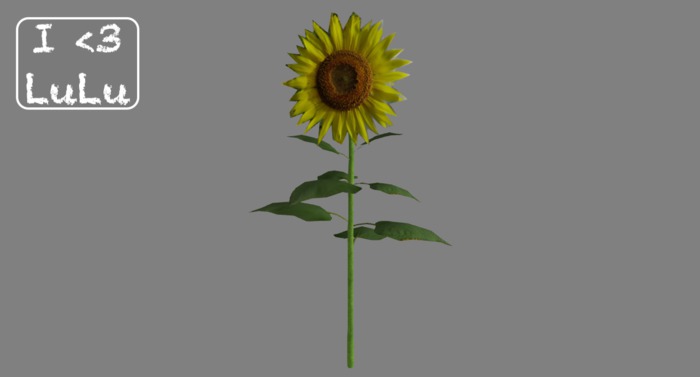 I<3LuLu Sunflower