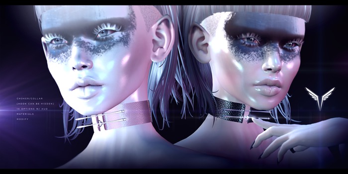 V Λ L Κ Υ R / The Sphynx Choker/Collar