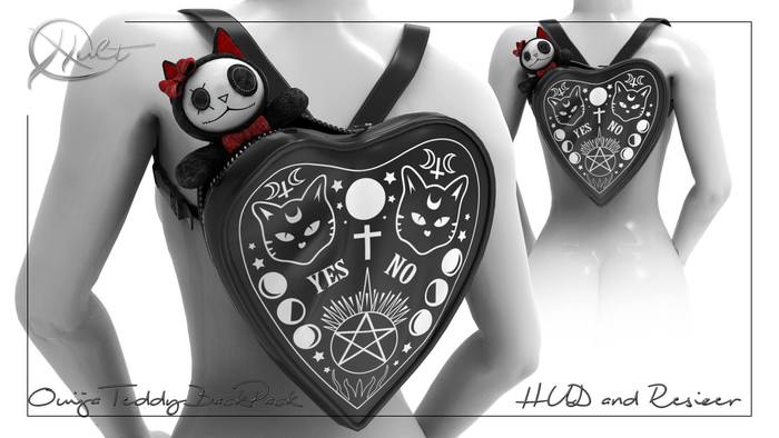 : CULT : Ouija Teddy Back Pack - DEMO-