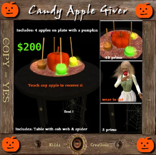 Candy Apple Treats Set 