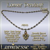 Luminesse Lomar Yevan MENS Pendant OP-Wear To Unpack