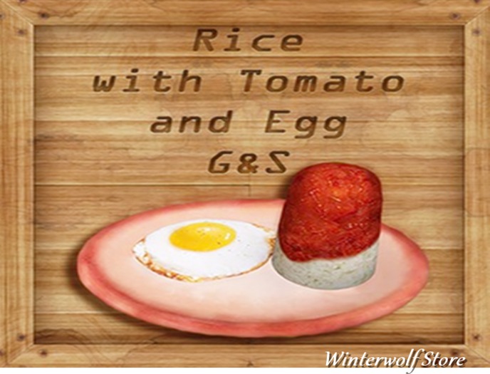 Rice with tomato and egg G&S (5 units)