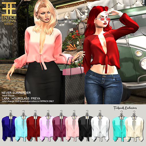 Entice - Never Surrender Top Fatpack