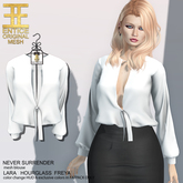 Entice - Never Surrender Top - White