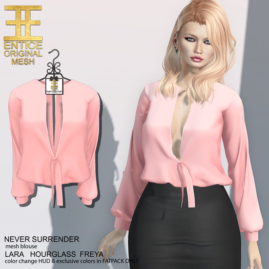 Entice - Never Surrender Top - Pink