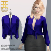 Entice - Never Surrender Top - Navy