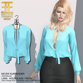 Entice - Never Surrender Top - Light Blue