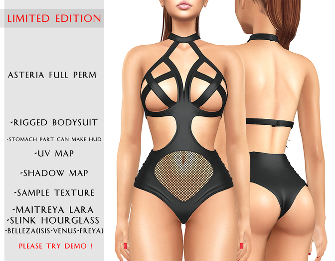 Asteria Full Perm - Bodysuit - Full