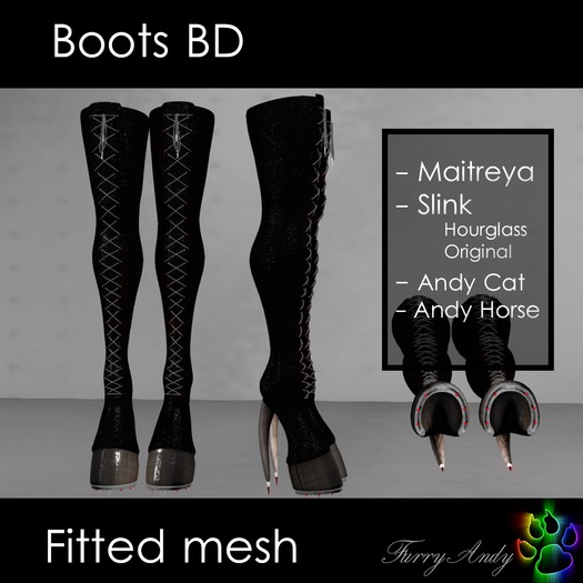 Furry Andy - Boots BD