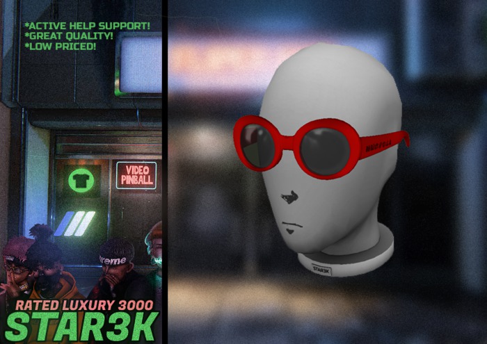 Clout Goggles Created By Star3K [RED]