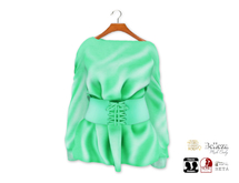 {amiable}Mesh Waist Mark Off Shoulder Trainer04