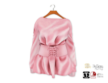 {amiable}Mesh Waist Mark Off Shoulder Trainer05