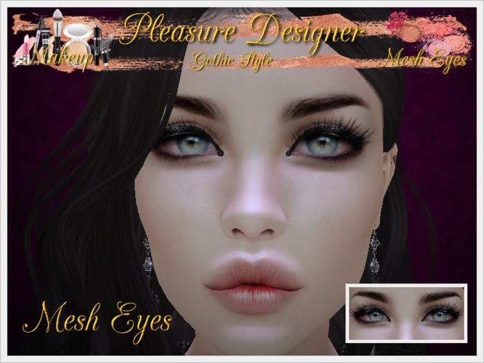 Eyes Blue Realistic - Wear