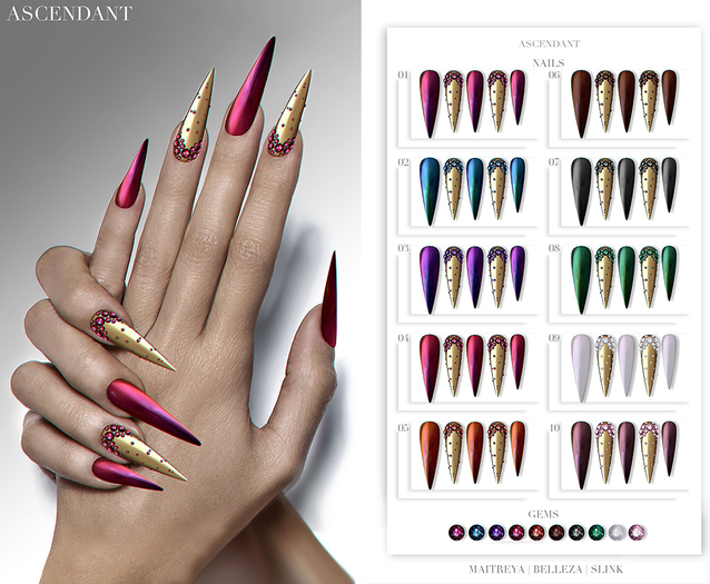 Ascendant - Secret Rendezvous Nails Fatpack