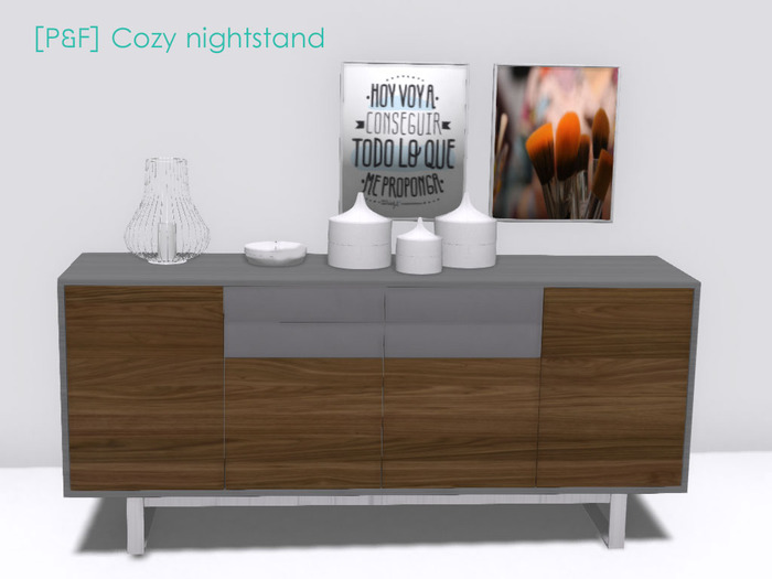 [P&F] Cozy nightstand