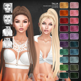Wasabi // Talia Mesh Hair - Fireworks