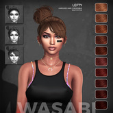 Wasabi // Lefty Mesh Hair - Reds