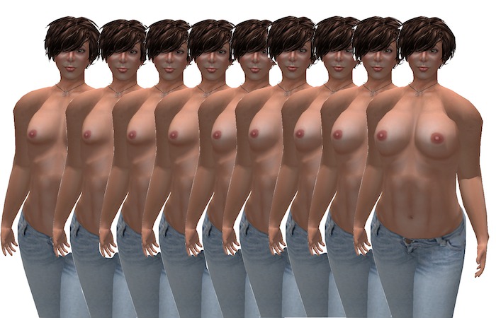 A shape in evolution new shape