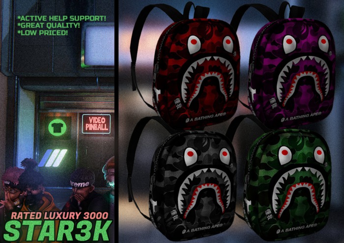 Camo Backpack FatPack (Resizable) .Star3K:.