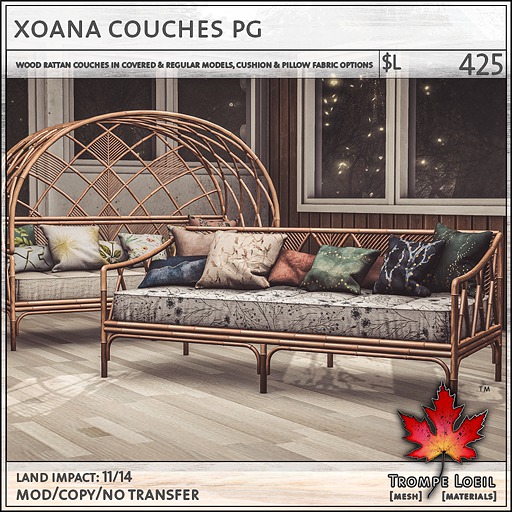 Trompe Loeil - Xoana Couches PG [mesh]