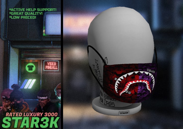 Mix R/P Shark Mask [Boxed]