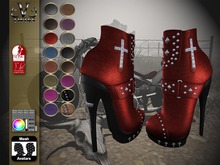 V-Twins Biker Boots - Payton FAT PACK 24 COLORS (SLink, Belleza Maitreya (HUD included)