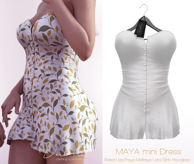 DarkFire-Maya miniDress #01