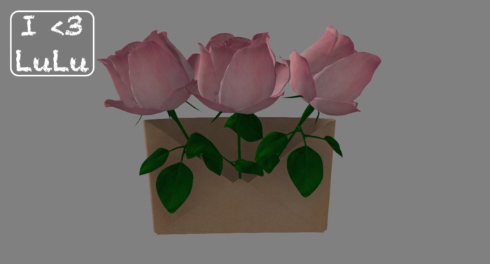 Full Perm Roses in a letter