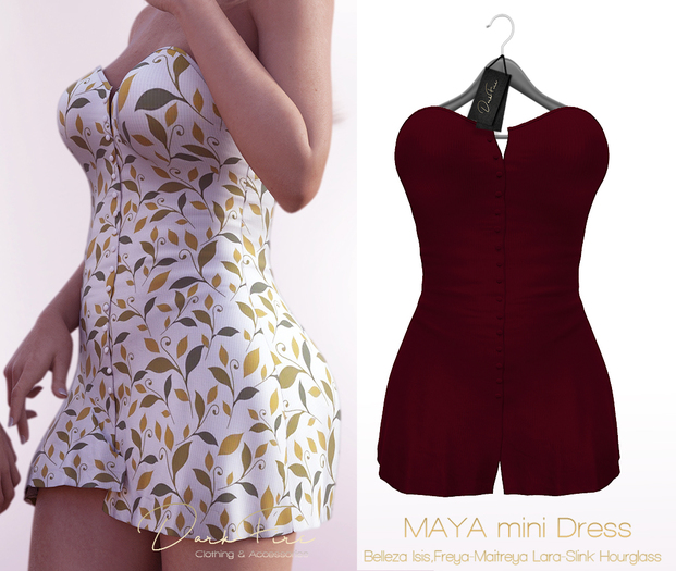 DarkFire-Maya miniDress #05