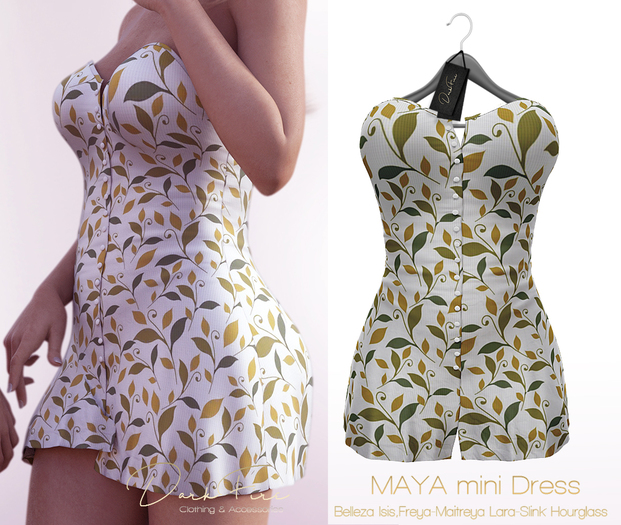 DarkFire-Maya miniDress Pattern#02