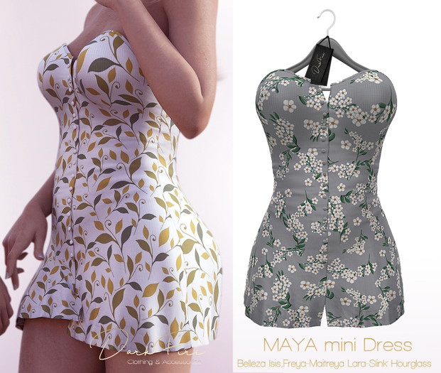 DarkFire-Maya miniDress Pattern#05