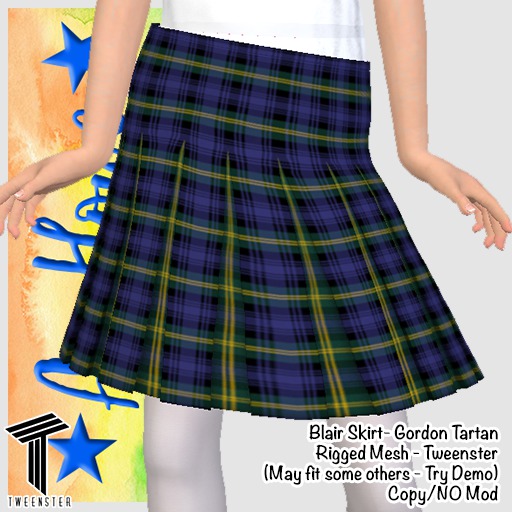*An Howe* Blair Skirt - Gordon Tartan