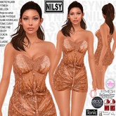 GLITTERED DRESS,ALL BODIES
