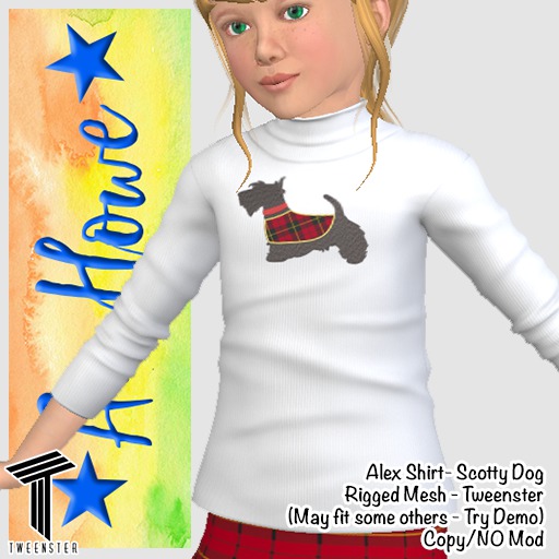 *An Howe* Alex Shirt - Red Plaid Scotty