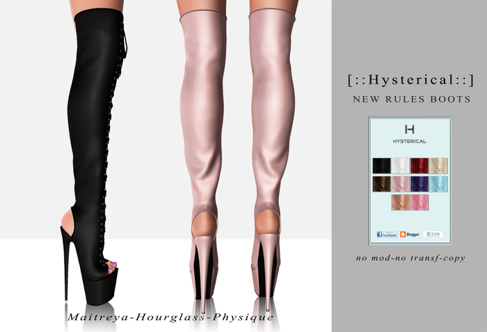 [::Hysterical::] New Rules Boots w.Hud