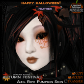 =^.^= Curious Kitties - [Limited Edition] Azil Feather Skin - Ripe Pumpkin